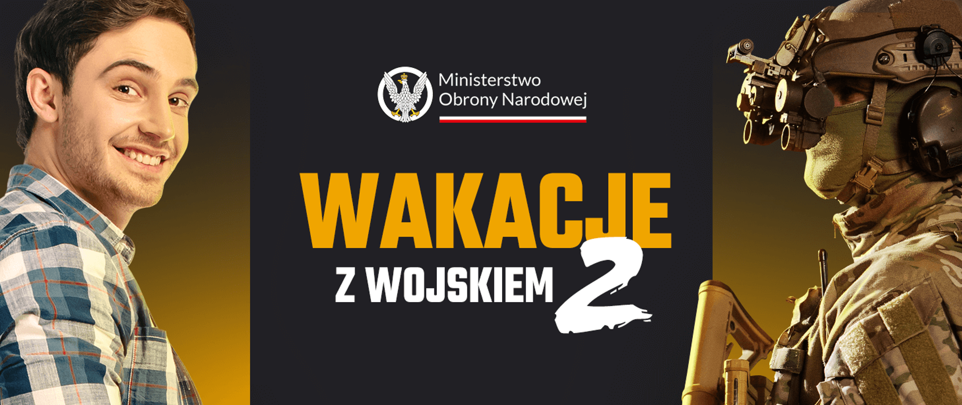 Wojsko Polskie zaprasza ochotników do spędzenia części swoich wakacji na dobrowolnym, darmowym i ochotniczym szkoleniu wojskowym pod hasłem „Wakacje z wojskiem 2”. To już druga edycja, tego sprofilowanego na młodych, szkolenia żołnierskiego.