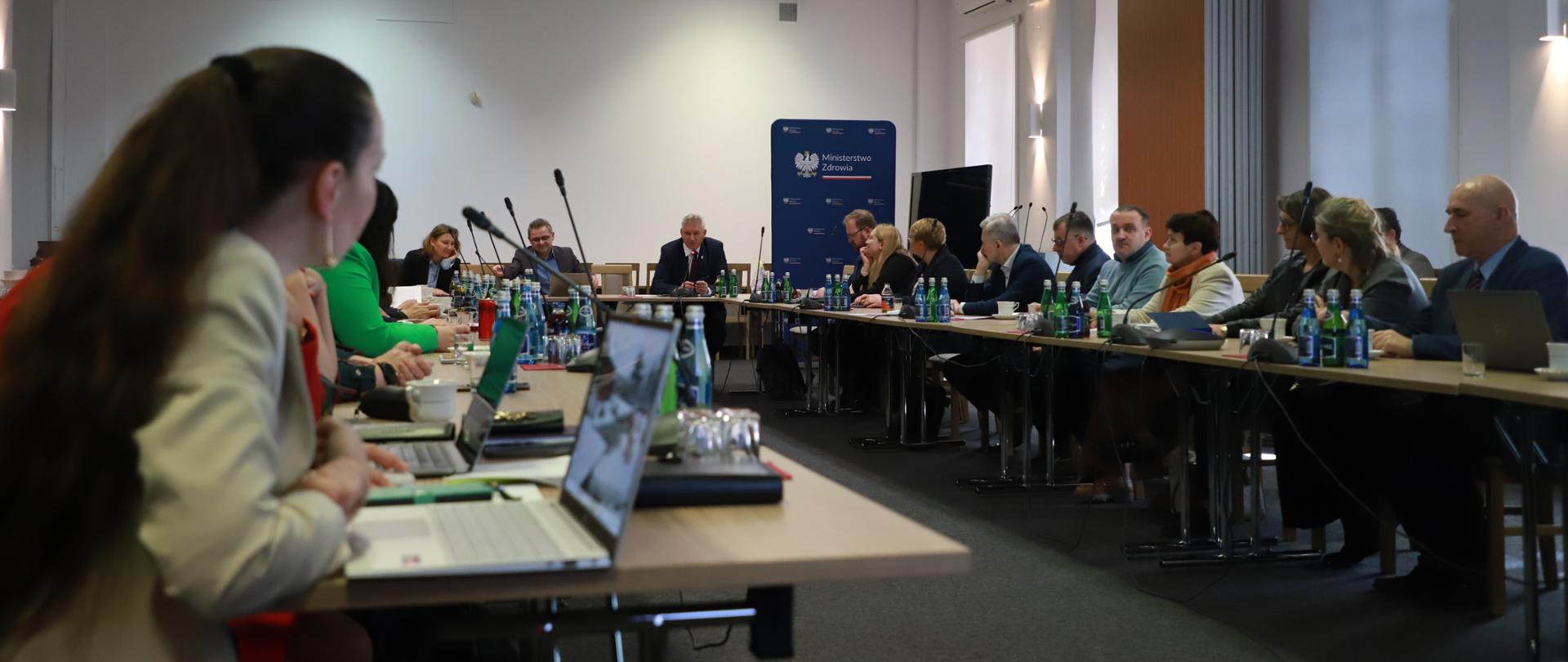 Na zdj. posiedzenie Rady ds. Zdrowia Psychicznego.