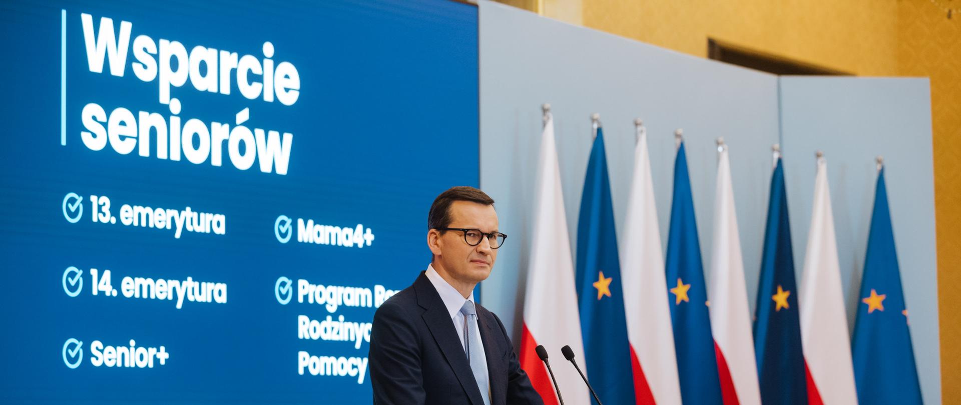 Konferencja nt. waloryzacji emerytur.