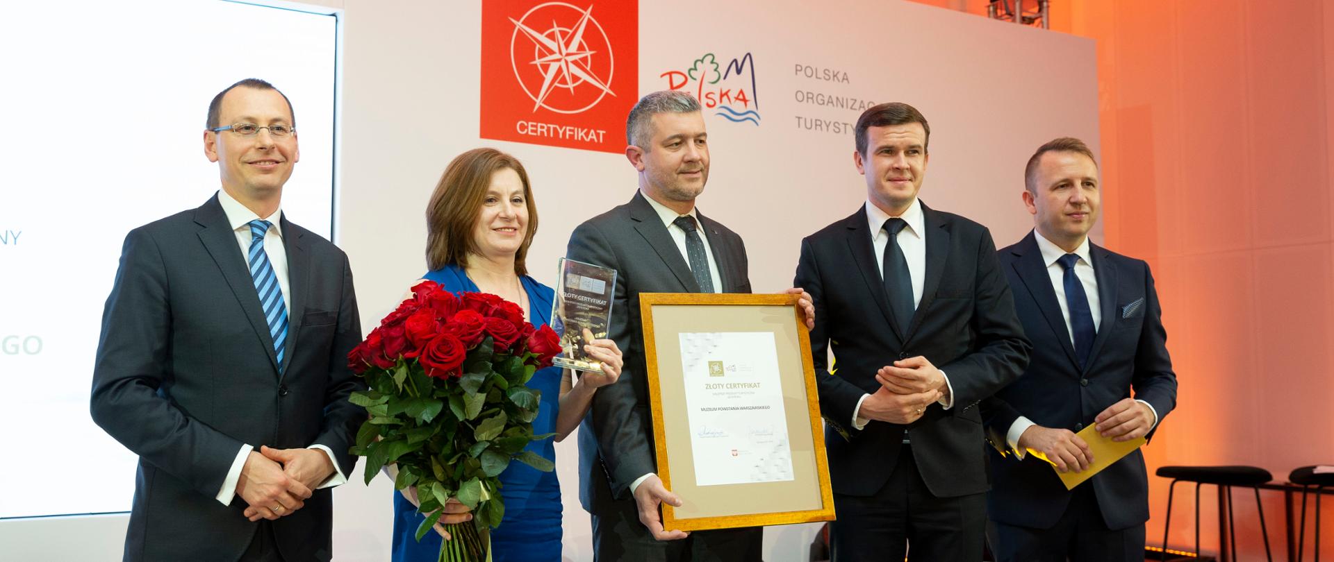 Gala Certyfikatów POT 2018 Laureaci z nagrodami