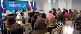 zdjęcie z konferencji ministerstwa zdrowia „Ustal Prioryte(TY)”