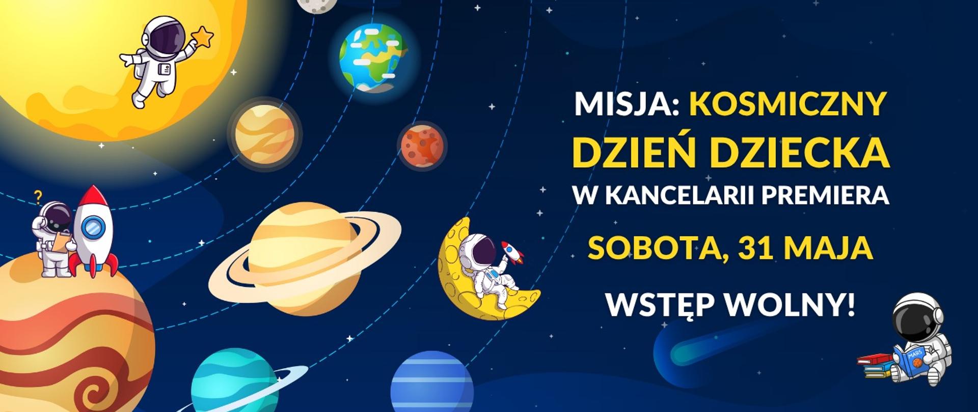 Misja kosmiczny dzień dziecka w KPRM