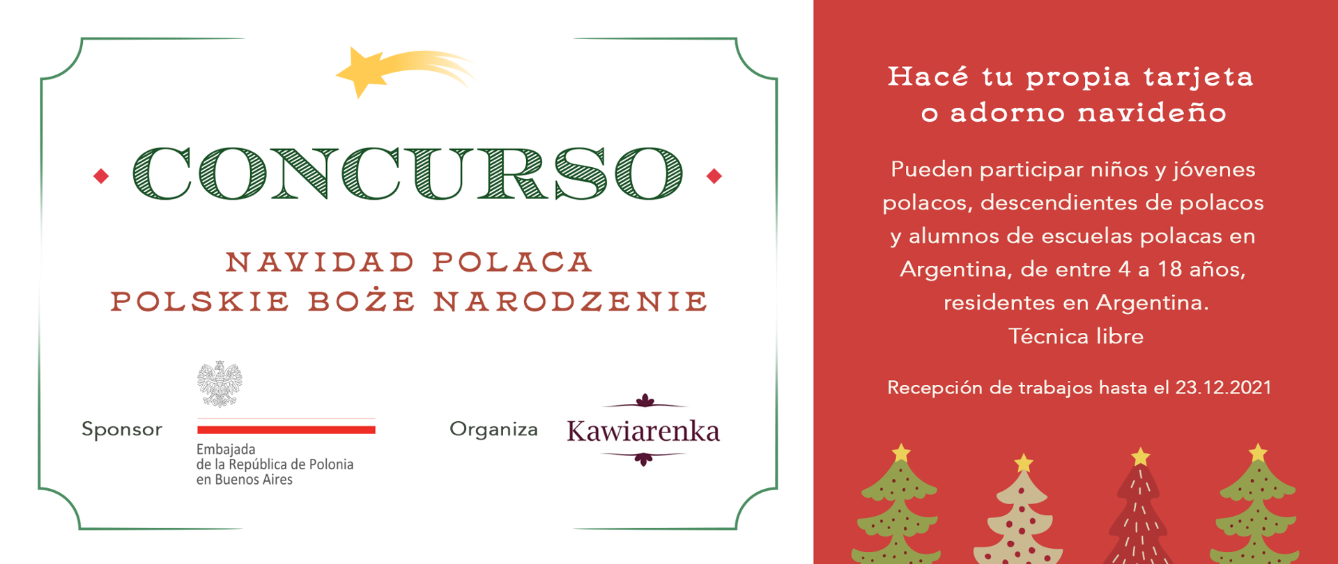 Konkurs bożonarodzeniowy 2021