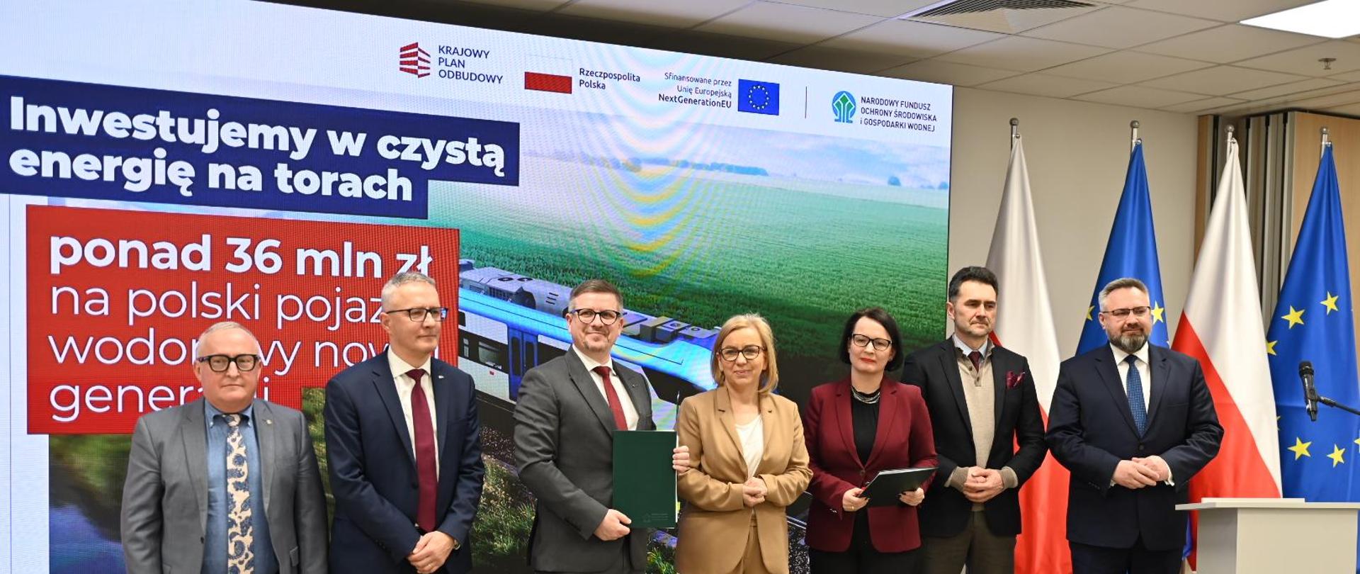 Briefing dotyczący podpisania umowy o dofinansowanie innowacyjnego projektu Pojazdy Szynowe PESA Bydgoszcz S.A. ze środków KPO.