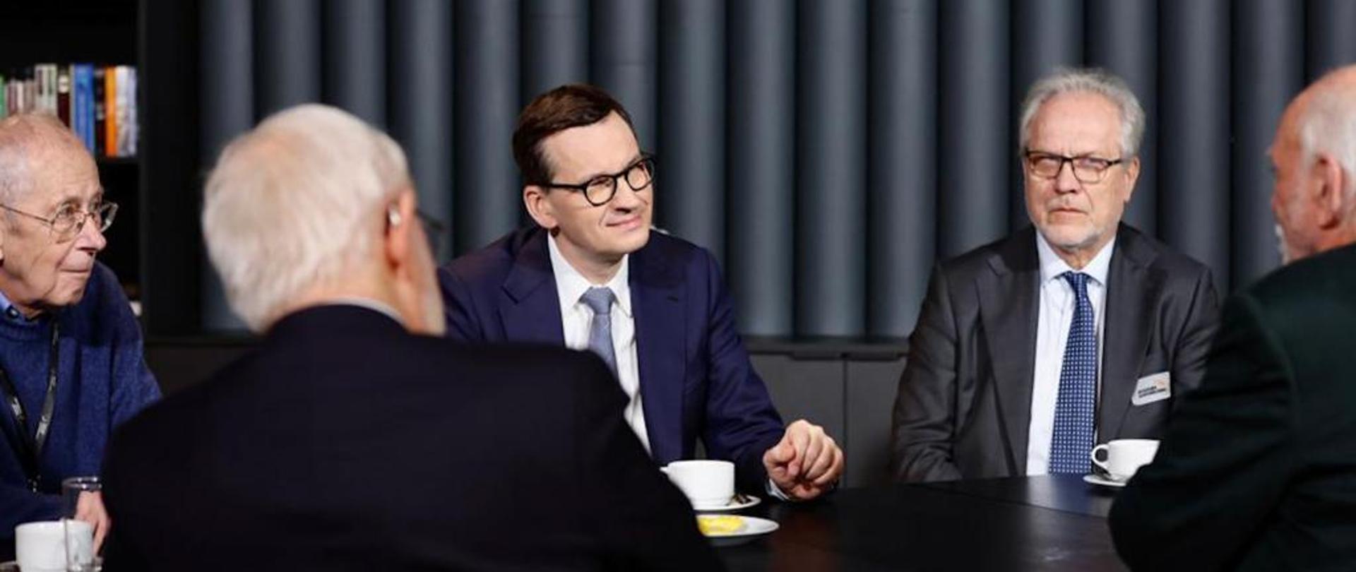 Premier Mateusz Morawiecki podczas Światowego Kongresu Kopernikańskiego.