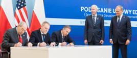 Podpisanie umowy pomostowej między Polskimi Elektrowniami Jądrowymi a konsorcjum Westinghouse-Bechtel