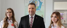 Wizyta szefa MEiN w Michalickim Zespole Szkól Ponadpodstawowych 