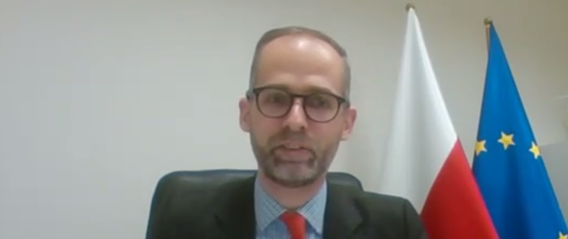 Wiceminister Adam Guibourgé–Czetwertyński na 1. posiedzeniu Zespołu ds. edukacji ekologicznej