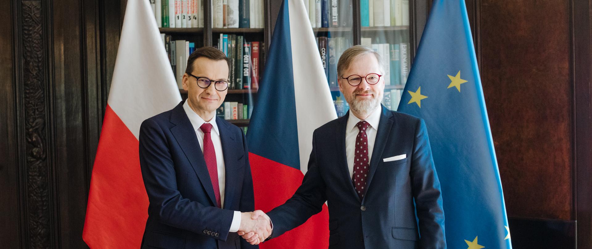 Międzyrządowe konsultacje pod przewodnictwem premiera Mateusza Morawieckiego i premiera Czech Petra Fiali