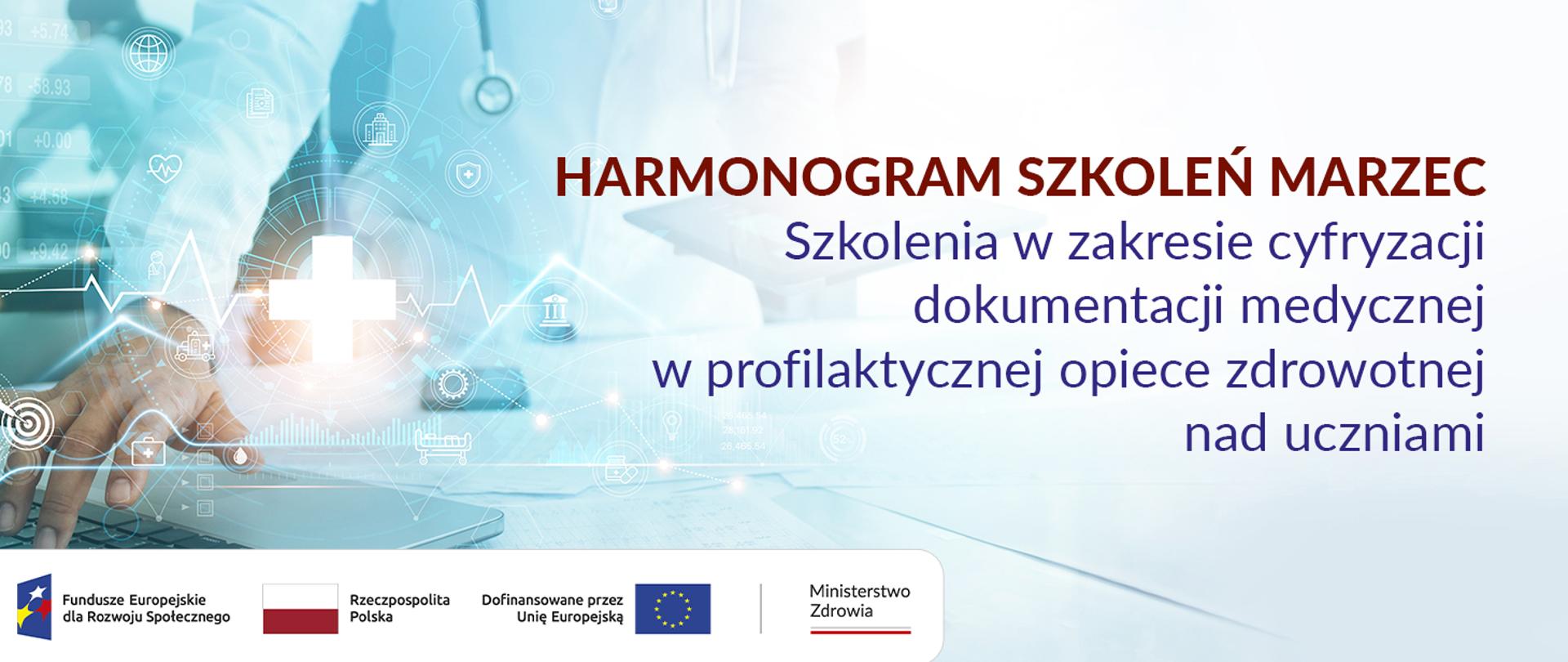 Harmonogram szkoleń marzec