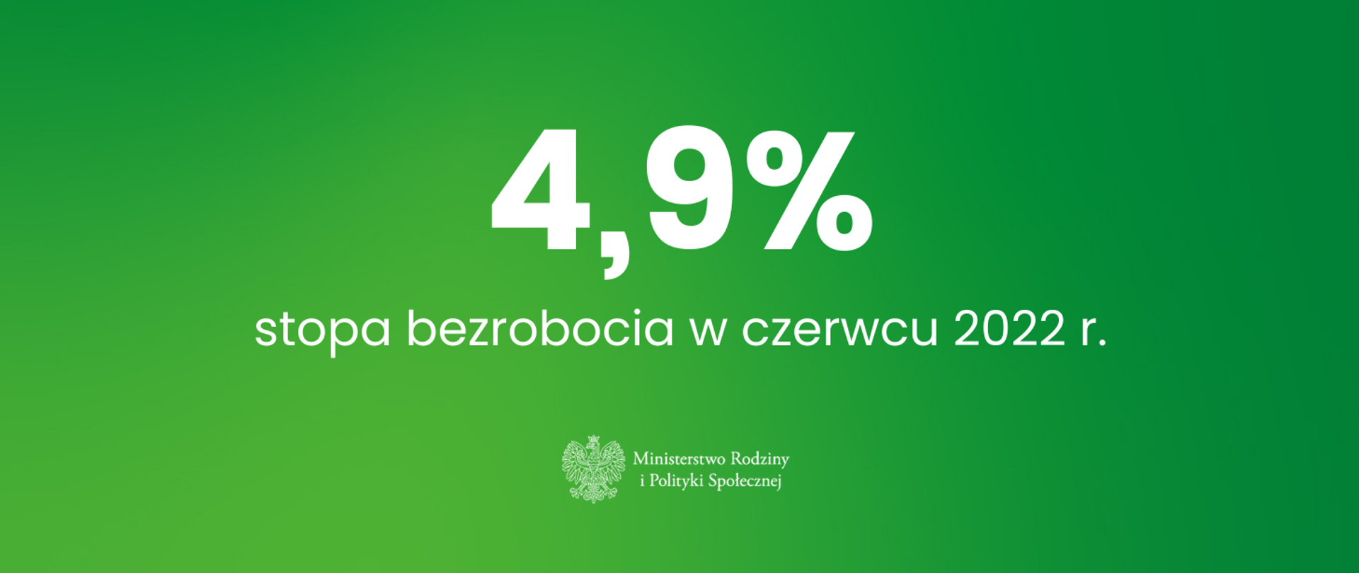 stopa bezrobocia w czerwcu 2022 r.