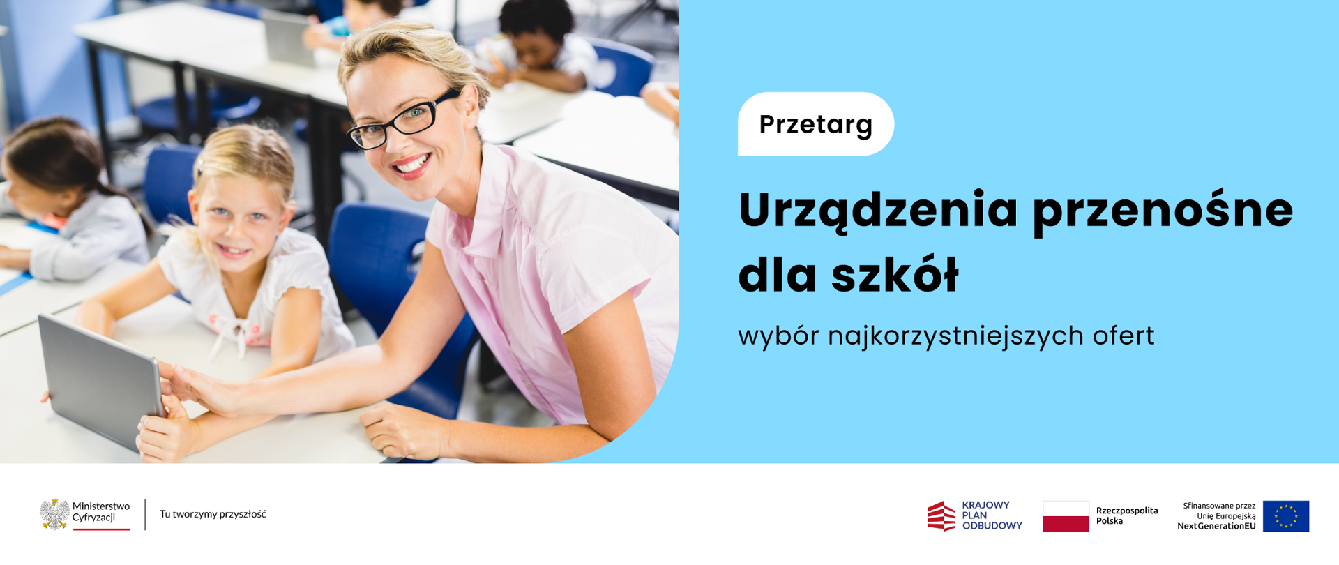 Przetarg - urządzenia przenośne dla szkół - wybór najkorzystniejszych ofert