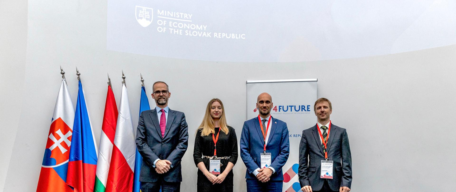Spotkanie ministerialne w ramach współpracy Grupy Wyszehradzkiej (V4) z udziałem wiceministra Adama Guibourgé-Czetwertyńskiego