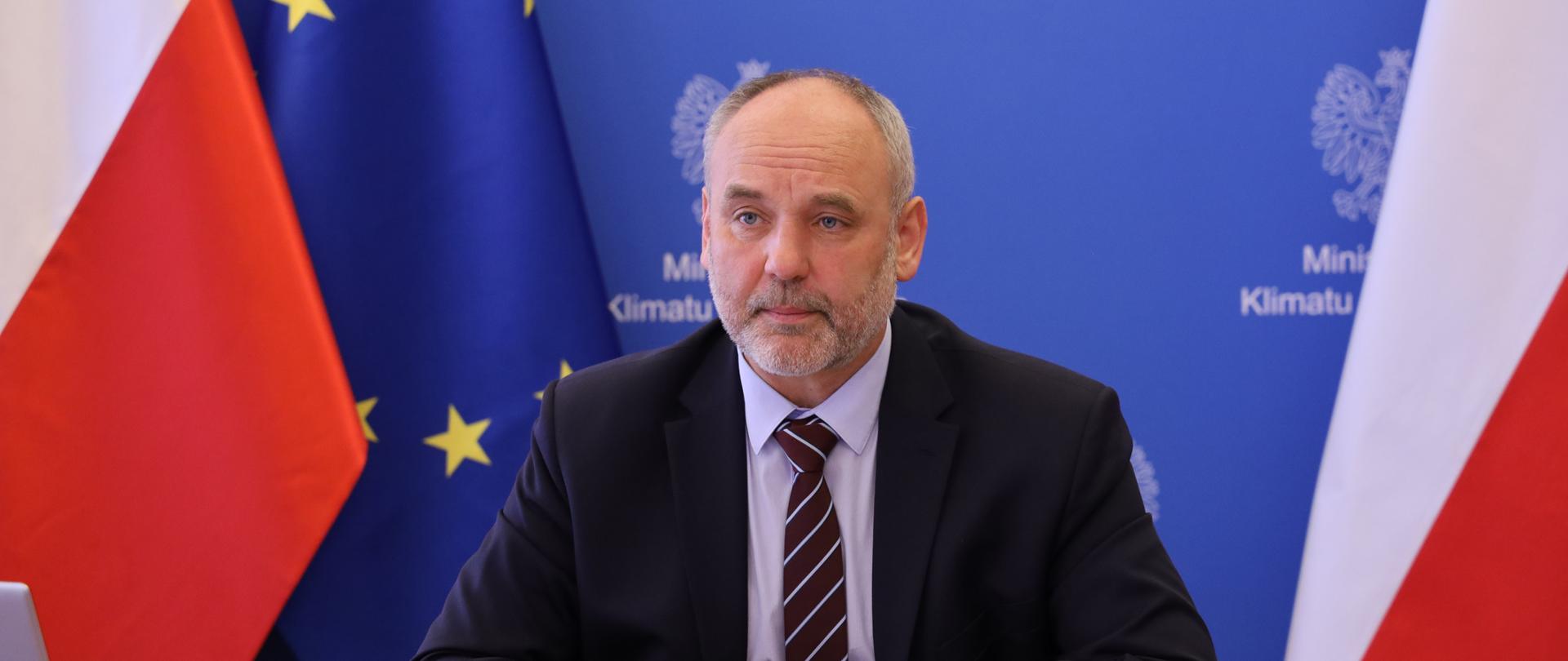 Wiceminister Piotr Dziadzio podczas II Seminarium "Geoenergetyka i Geotermalne Pompy Ciepła”
